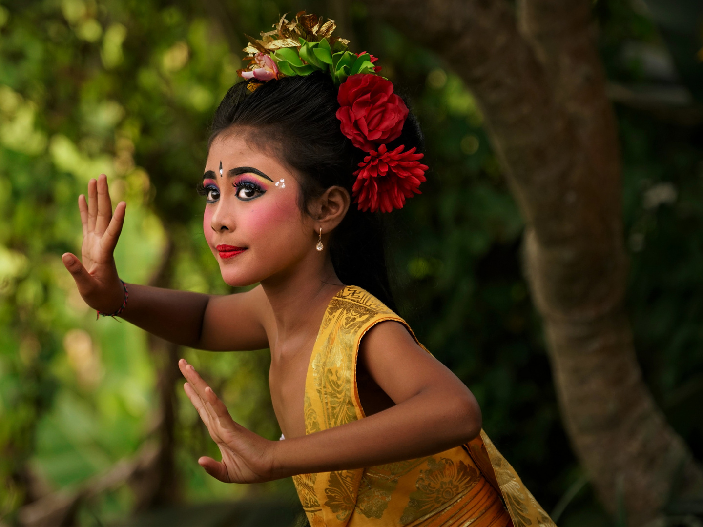 Balinese Girl Dancing