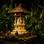 Balinesische Impressionen 13 (Pura Gunung Kawi Sebatu) Details im Dschungel