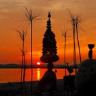 Balinesische Skulpturen am Bodensee