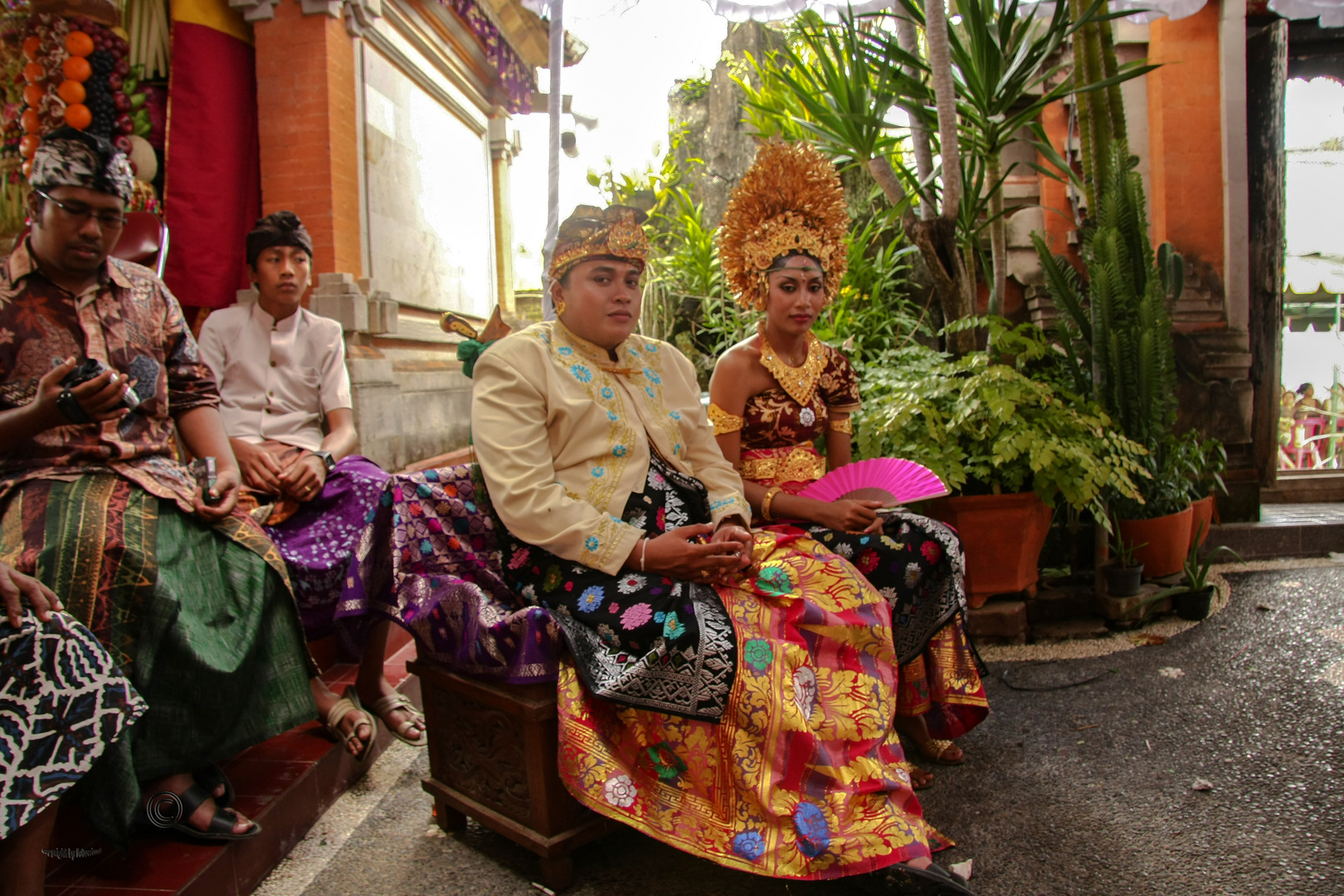 balinesisches Brautpaar