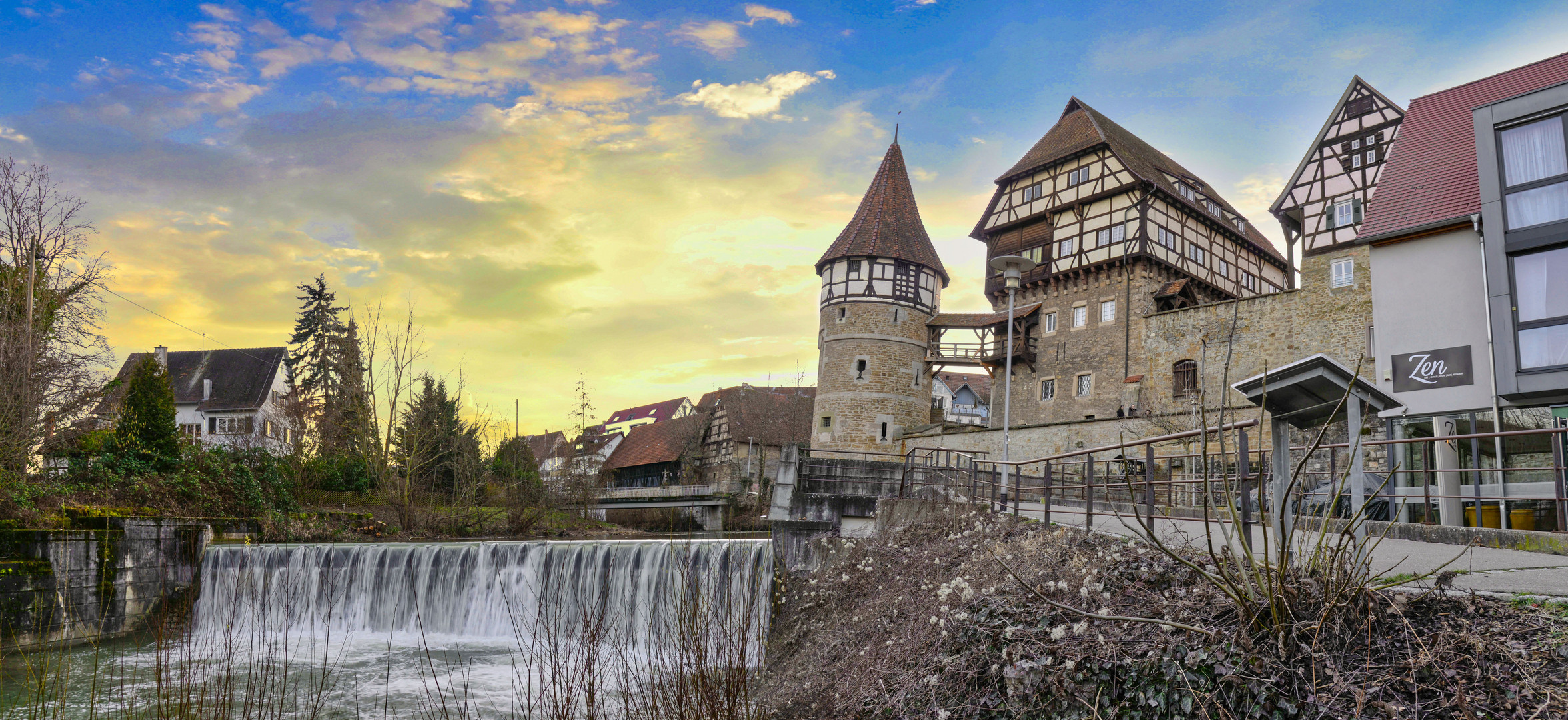 Balingen Zollernschloss Panorama