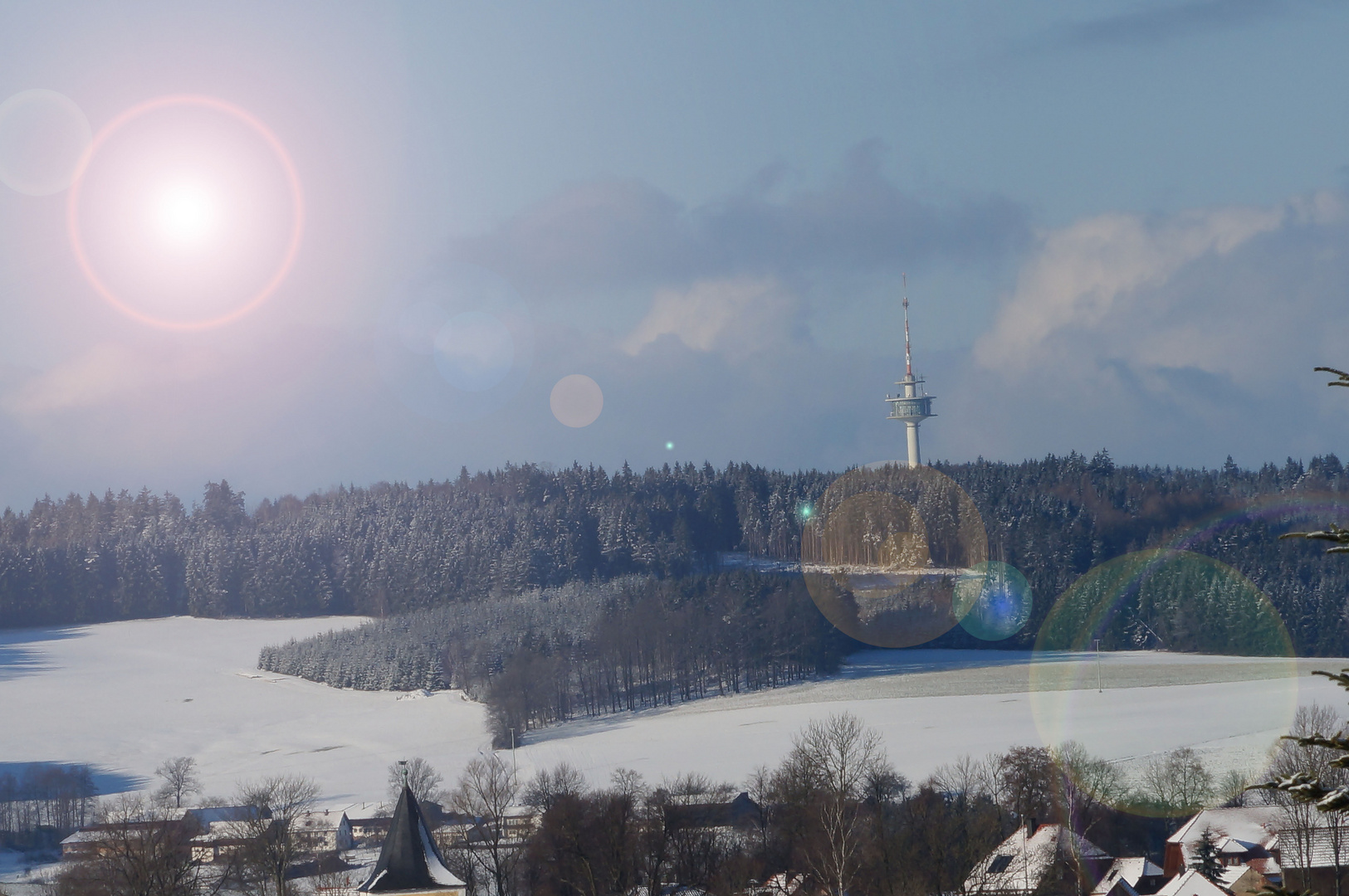 Balkon Blick