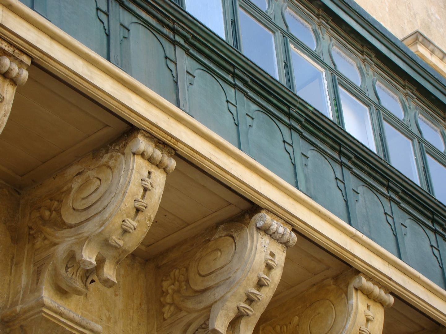 Balkon des Großmeisterpalastes in Valletta