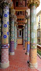 Balkon des Palau de Musica Catalana