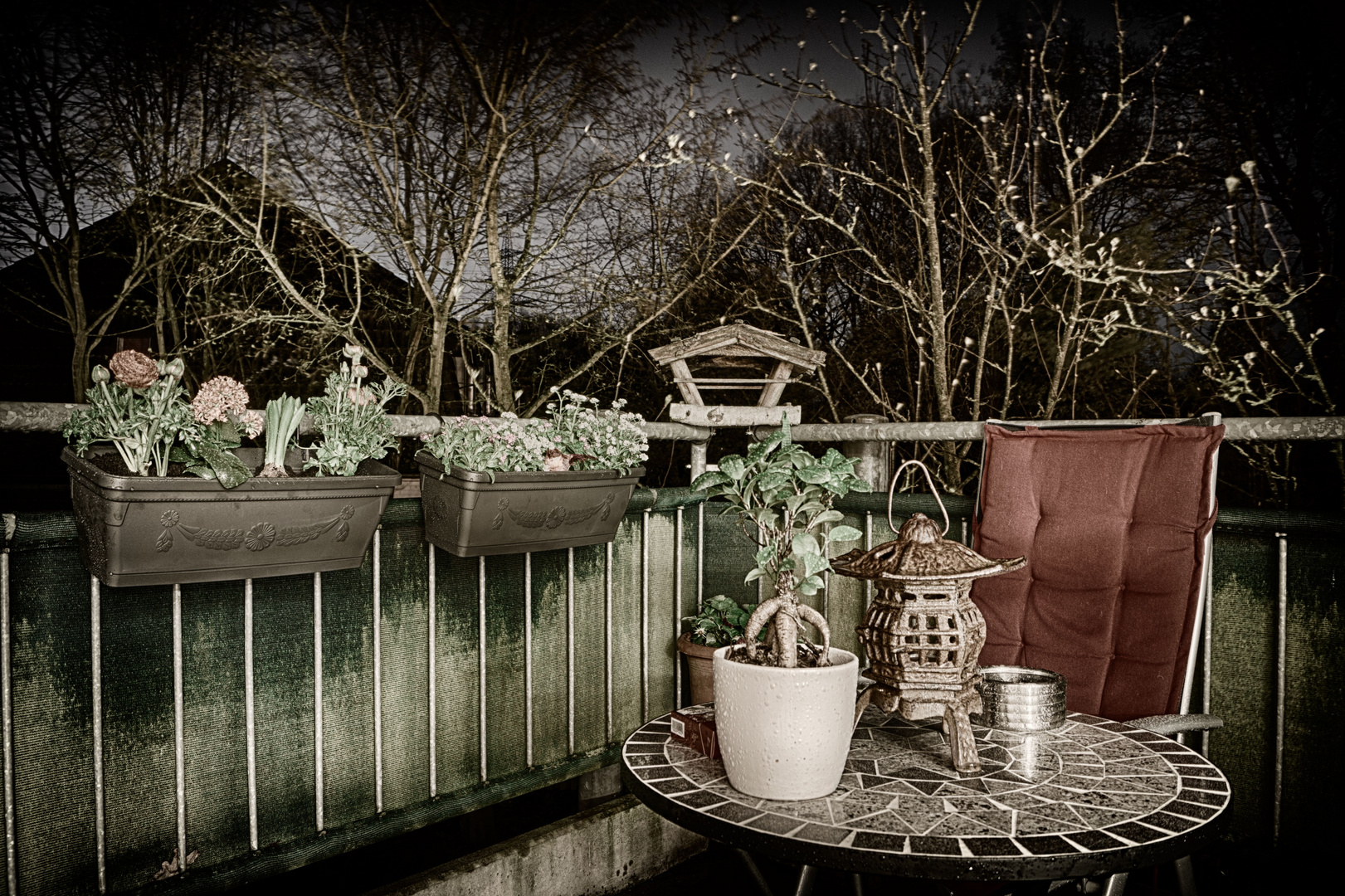 Balkon HDR