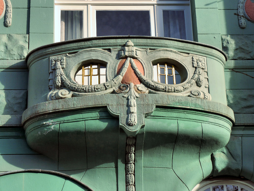 Balkon im Jugendstil