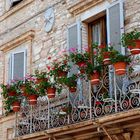 Balkon in Assisi