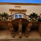 Balkon in der Altstadt von Siracusa