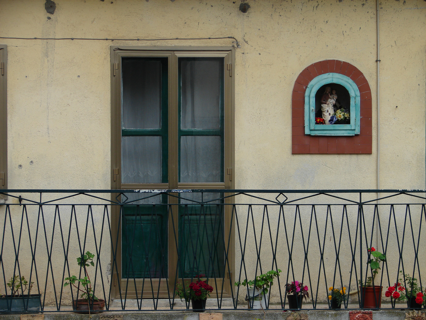Balkon in Italien