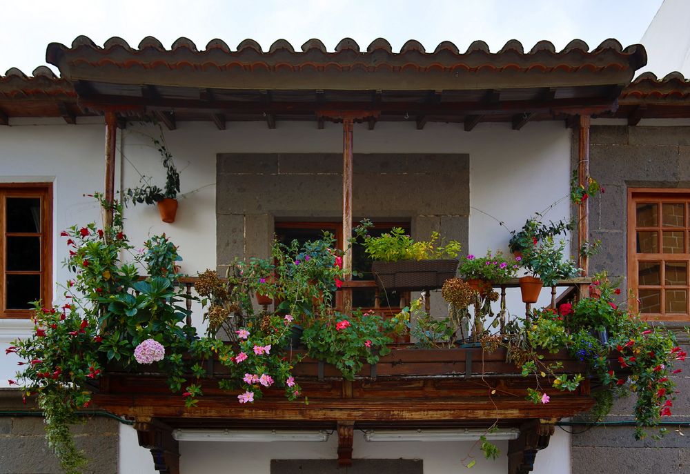 Balkon in Teror, Gran Canaria