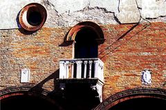 Balkon in Venedig