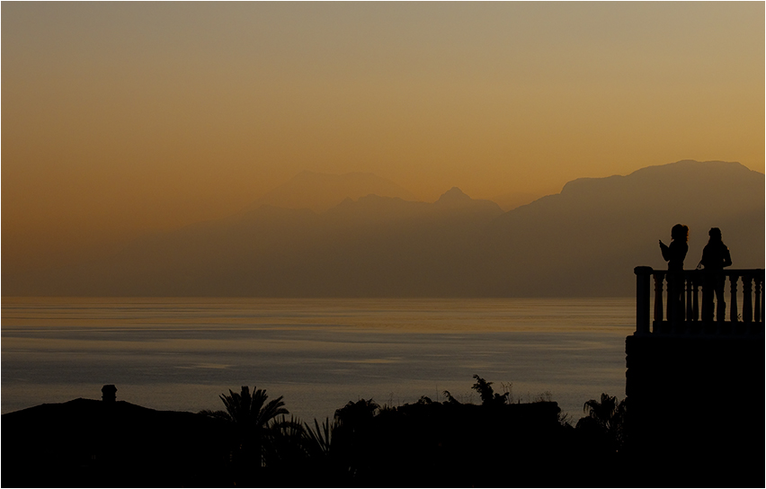 Balkon mit Aussicht