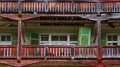 Balkon vom alten Kurhaus Semmering