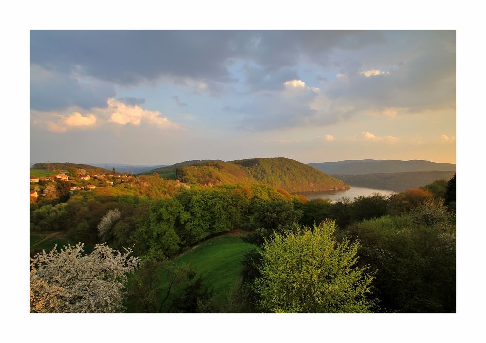 Balkonblick am Frühlingsabend 2