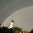 Balkonblick - I - Regenbogen