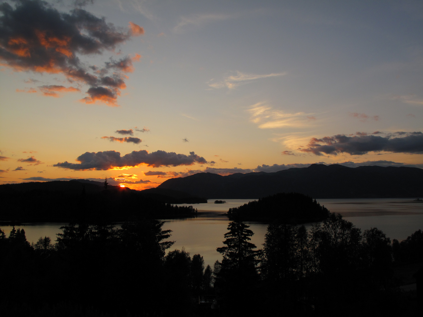 Balkonblick in Norway