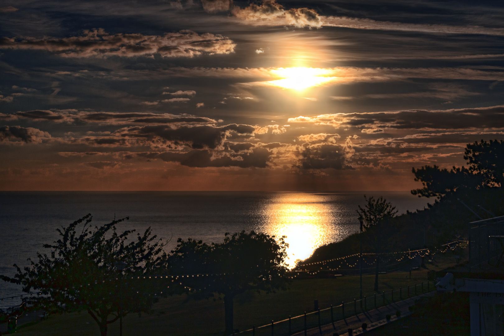 Balkonblick in Torquay