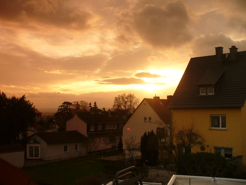 Balkonromantik im Rheingau.