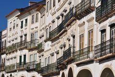 Balkons in Evora