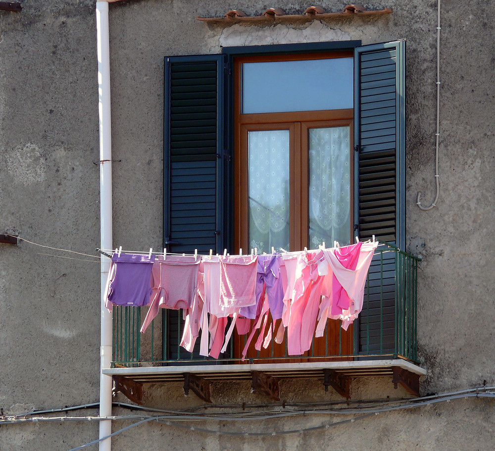 " Balkonschmuck " auf italienisch