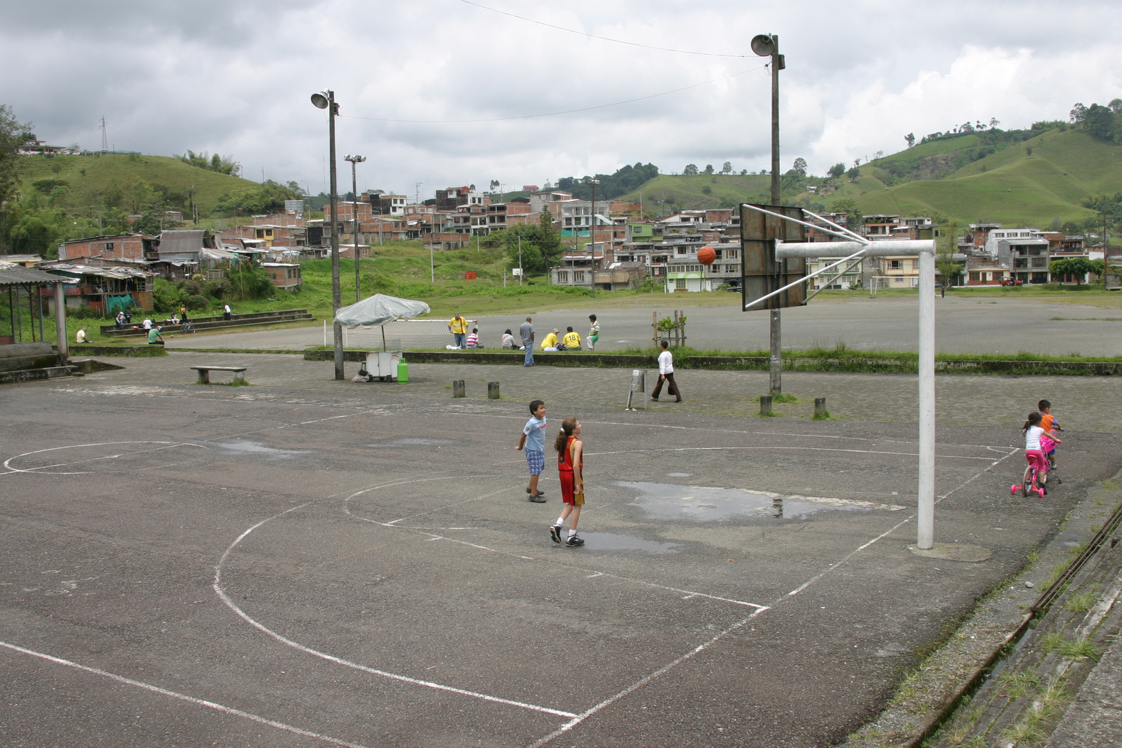 Ball in der Luft