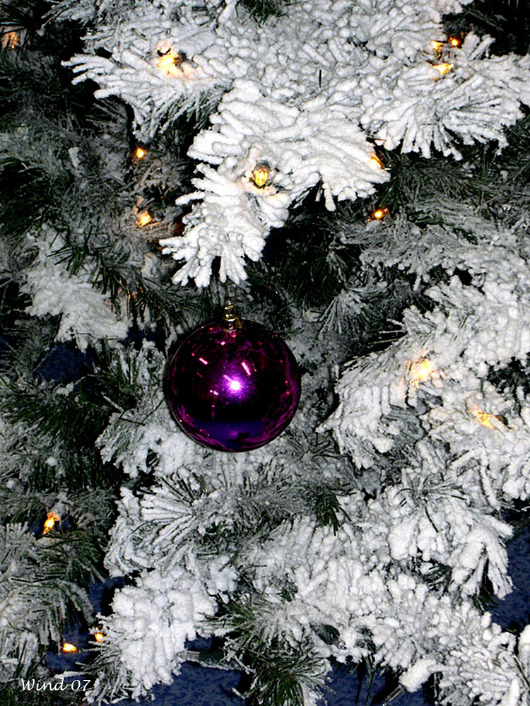 Ball of a Christmas tree