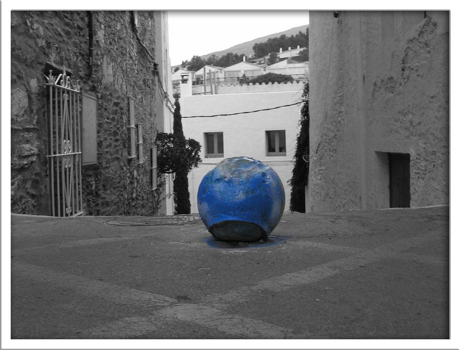 Ball on the wall