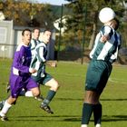 Ball verformt oder "volle Dröhnung"