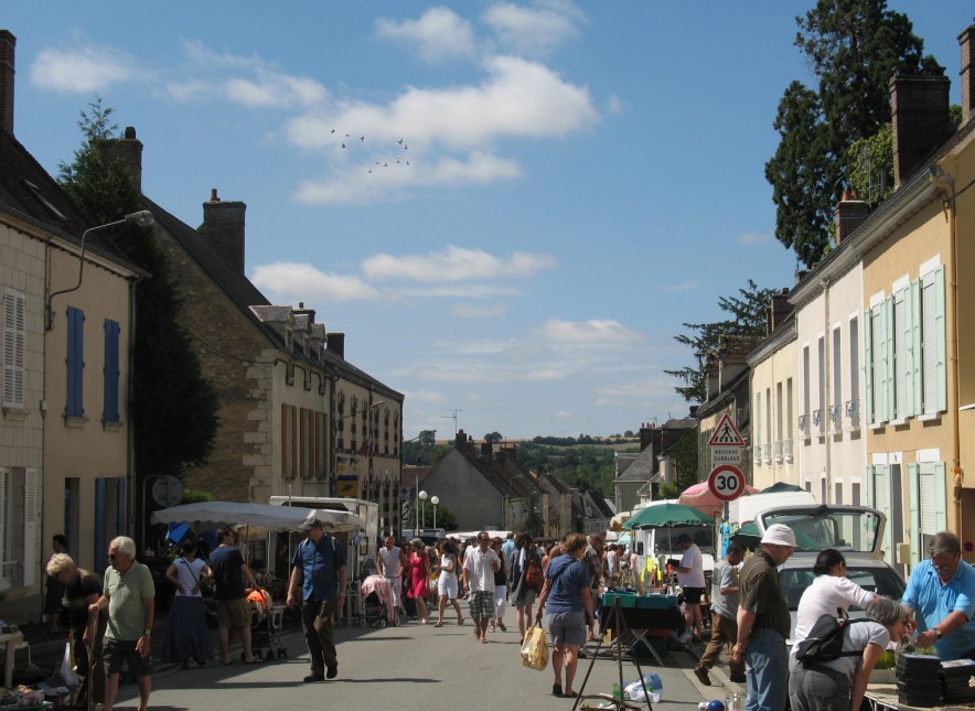 ballade un jour de brocante