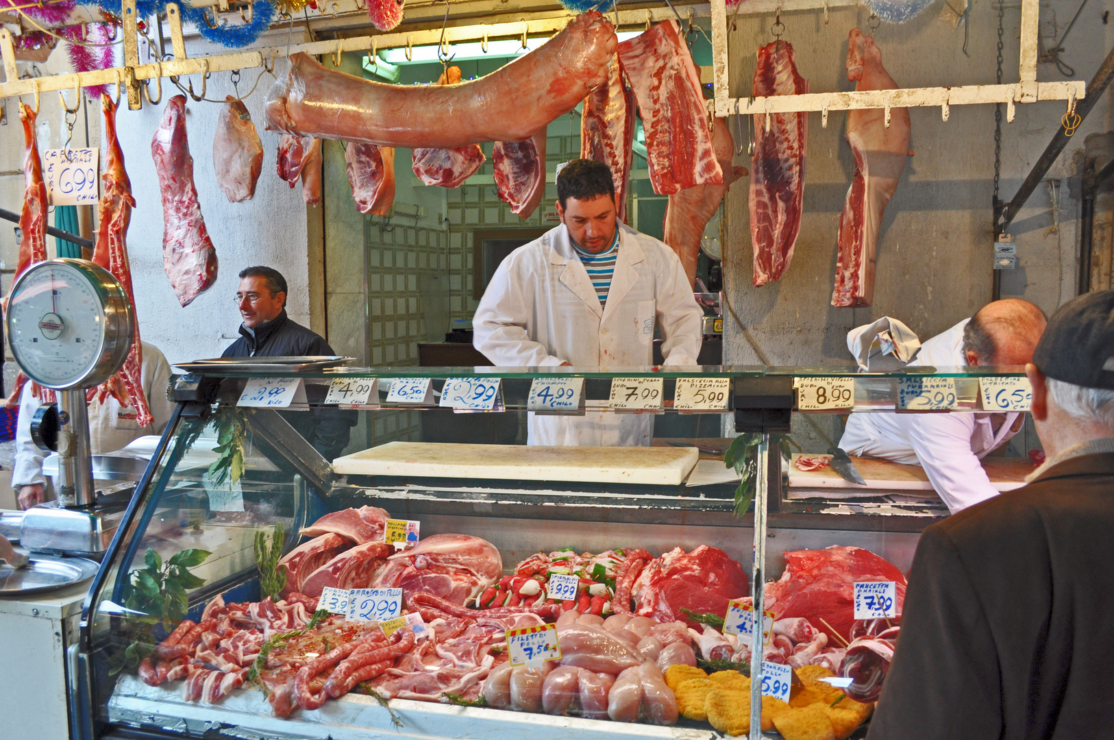 Ballarò, old open air market in Palermo (Sicily).