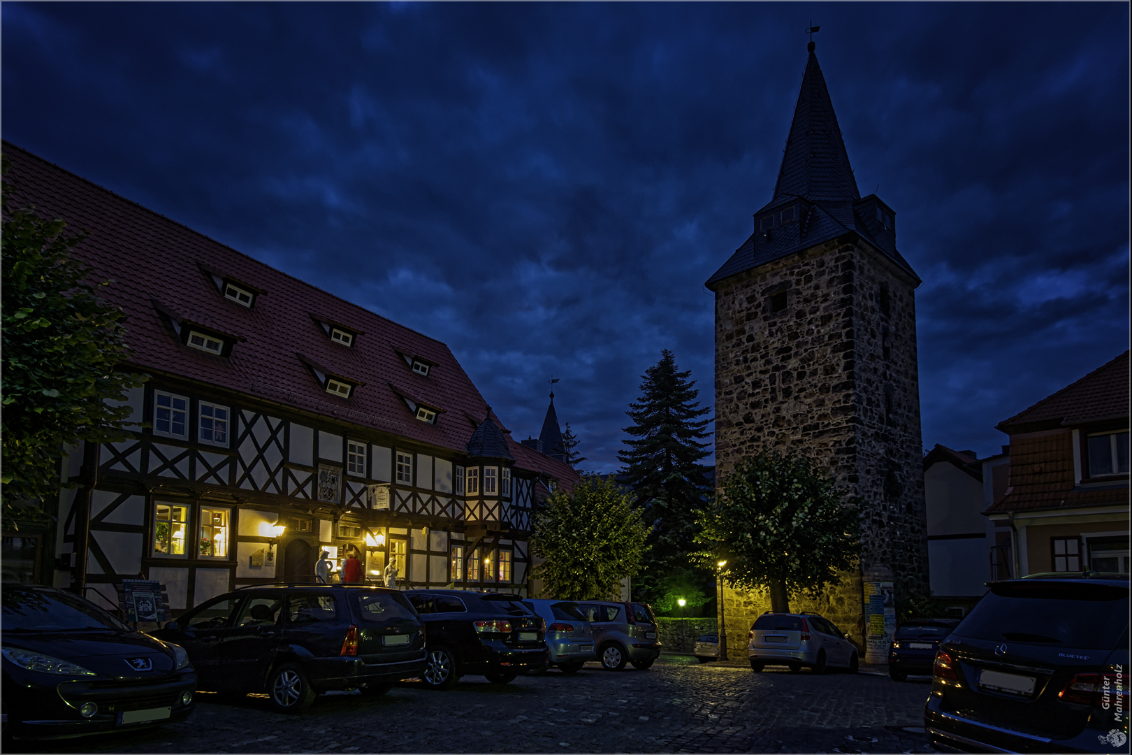 Ballenstedt, Altes Rathaus und Marktturm