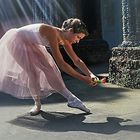 Ballerina im Licht