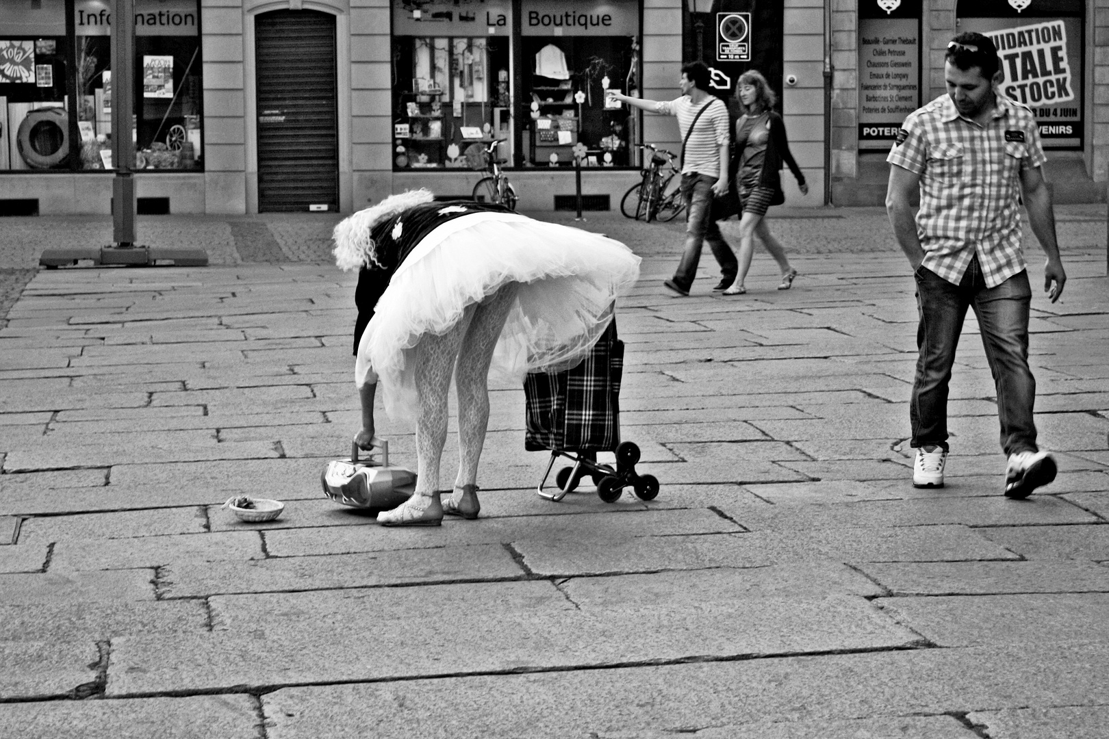 Ballerina in Straßburg