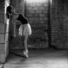 Ballerine stehend