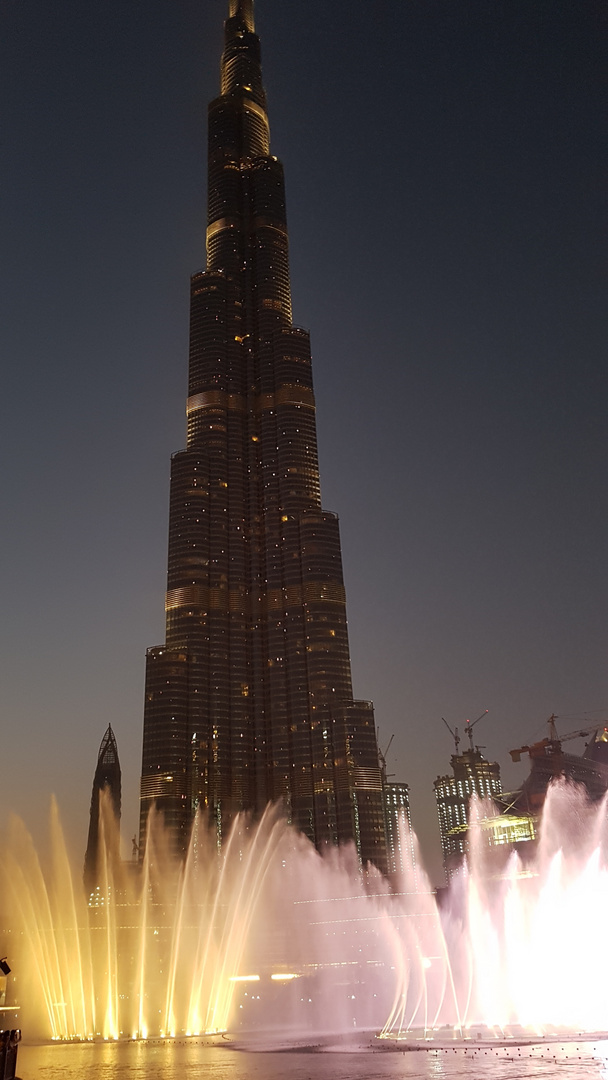 Ballet aquatique à Dubaï