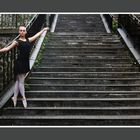 Ballet dans les escaliers