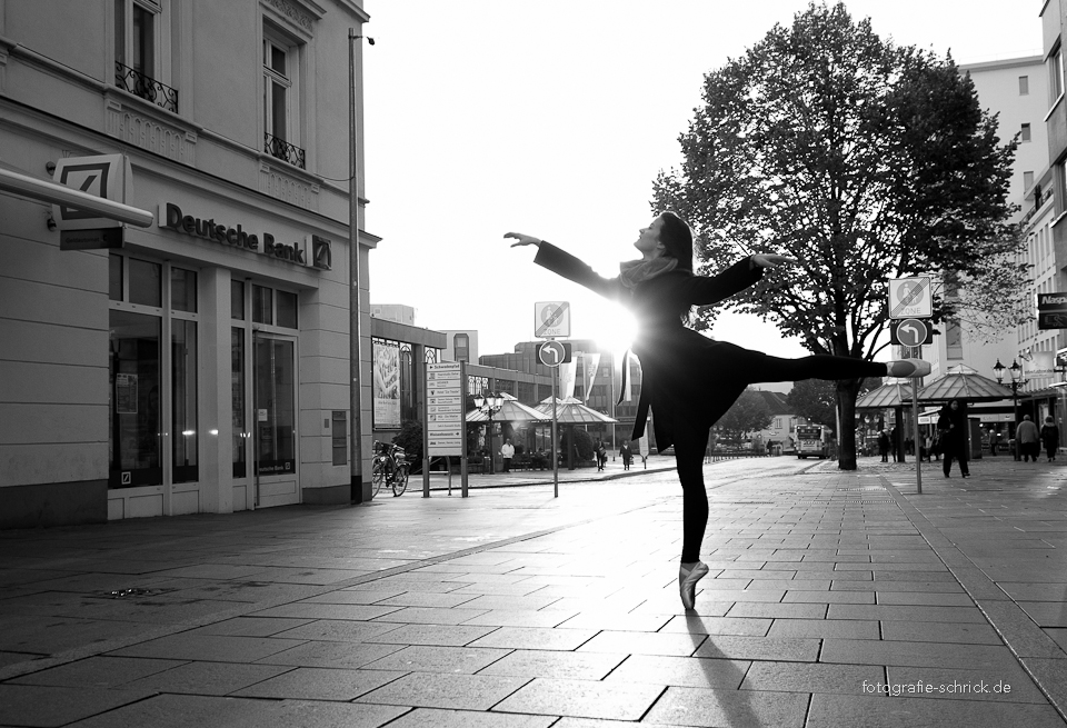 Ballett auf der Straße