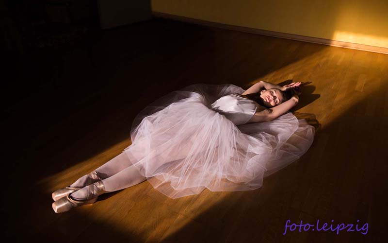 Ballett Shooting im Studio