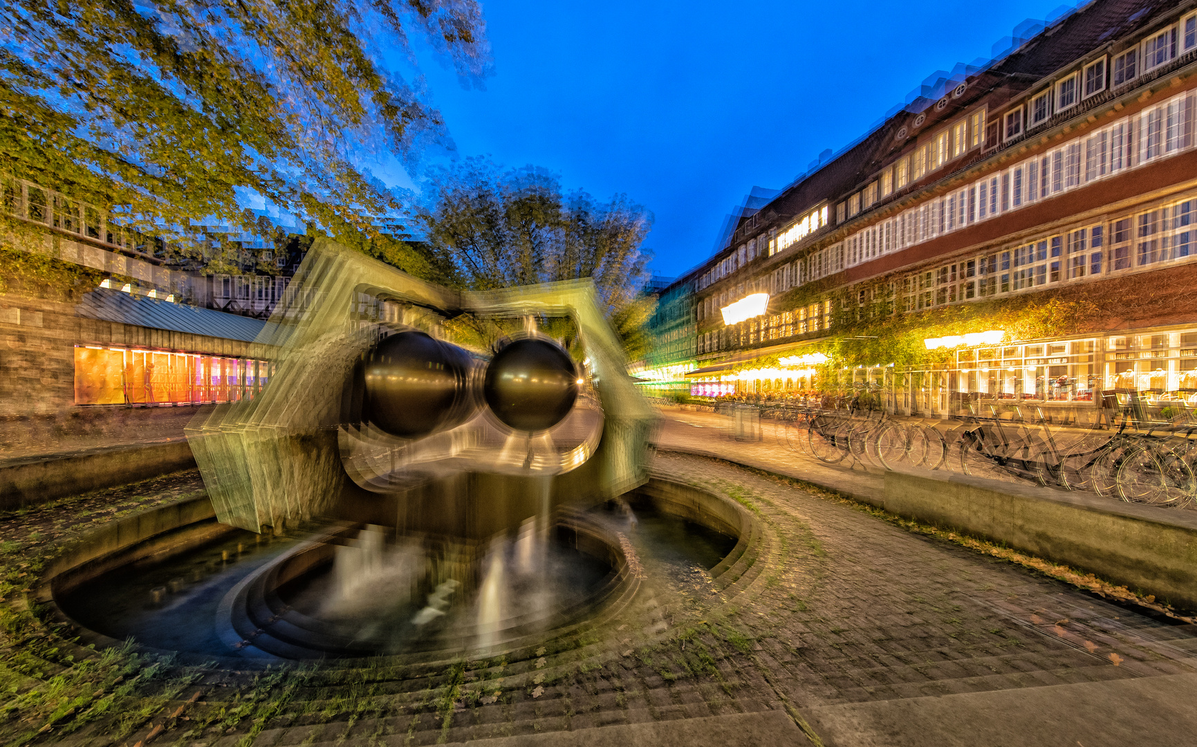 Ballhofbrunnen - gestische Fotografie