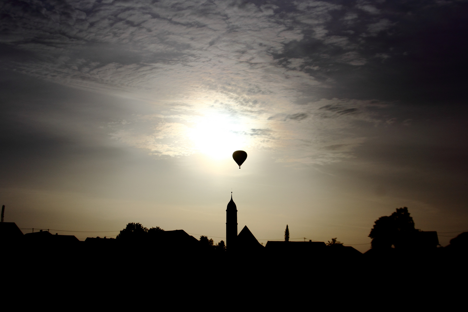 Ballon Aggenstein - am 27 5 2018 - über Eisenberg