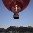 Ballon Aggenstein - Bernhard Langhans - Start in Tannheim 28 6 2021