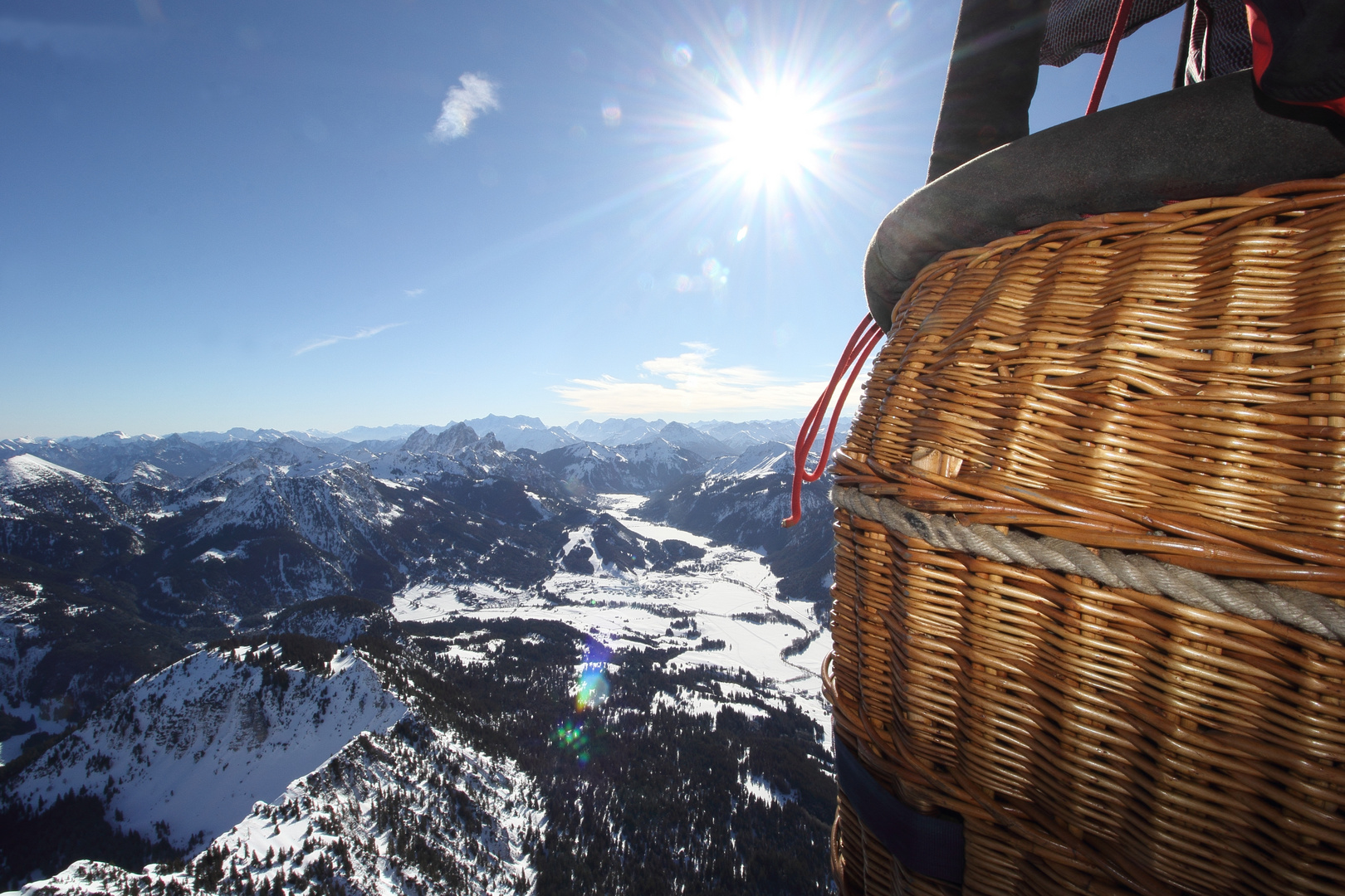 Ballon Aggenstein - über Tannheim  4 3 2018