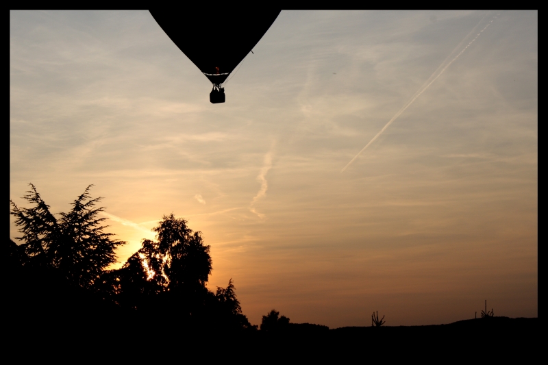 Ballon am Himmel