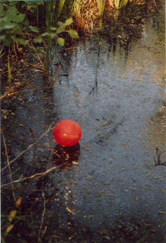 Ballon auf dem Wasser