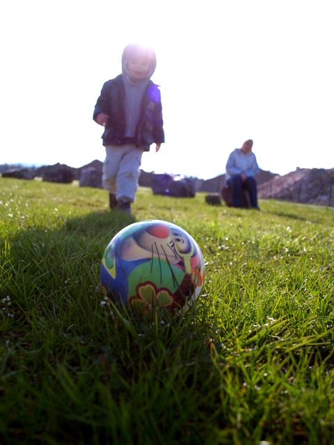 ballon avec mon bonhomme