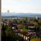 Ballon fährt über Betonia