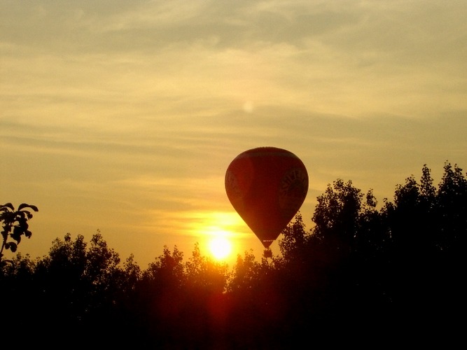 Ballon Fahrt