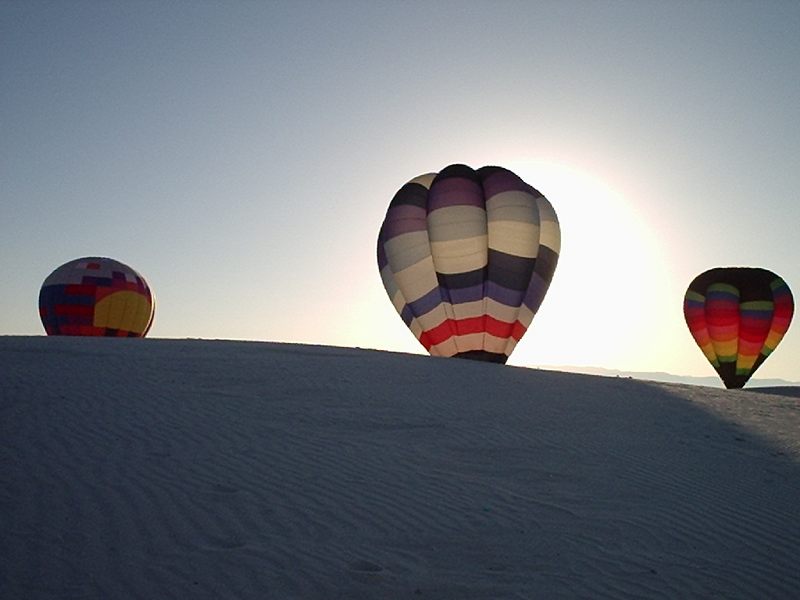 ballon fiesta white sands