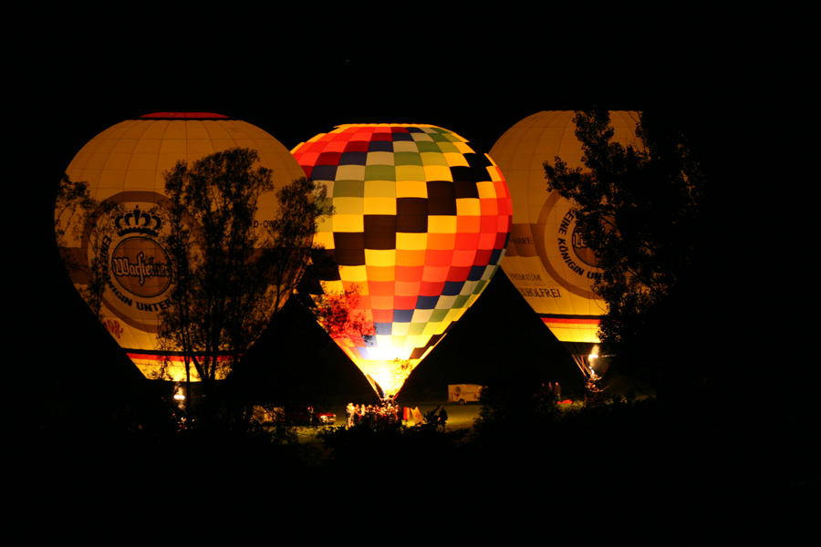 "Ballon-Glühen"