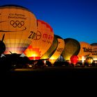 Ballon Glühen in Leverkusen